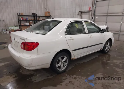 2004 Toyota Corolla Ce из США, поврежденный, VIN JTDBR32E542025611